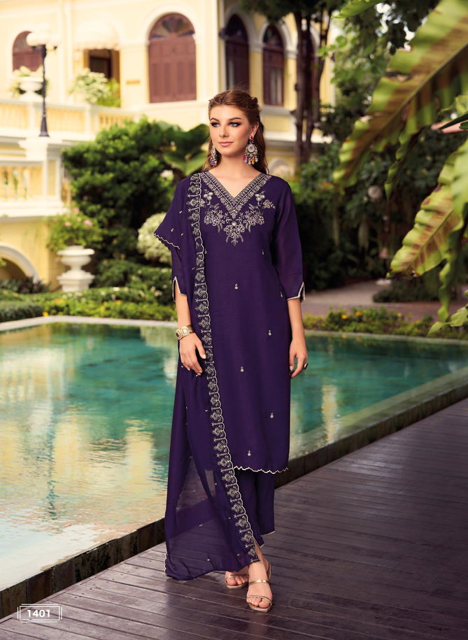 Noor 2 By Lady Leela Handwork Designer Kurti With Bottom Dupatta Wholesale Online
